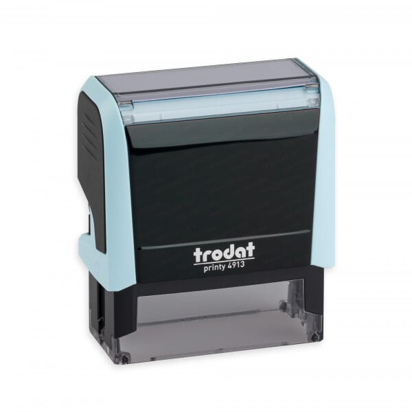 Trodat Printy 4913 Pastell - Textstempel - 58 x 22 mm - 6 Zeilen