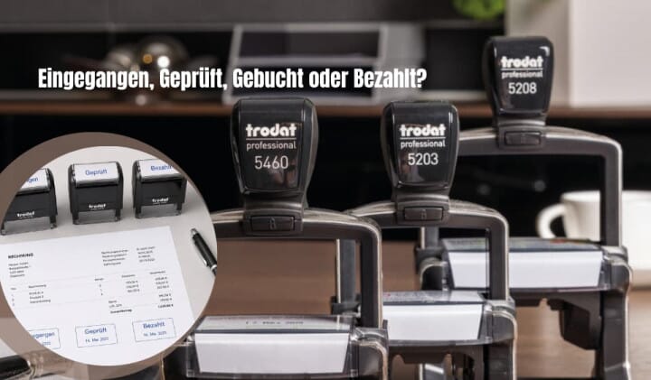 Buchhaltungsstempel: Welche Stempel werden in der Buchhaltung benötigt?