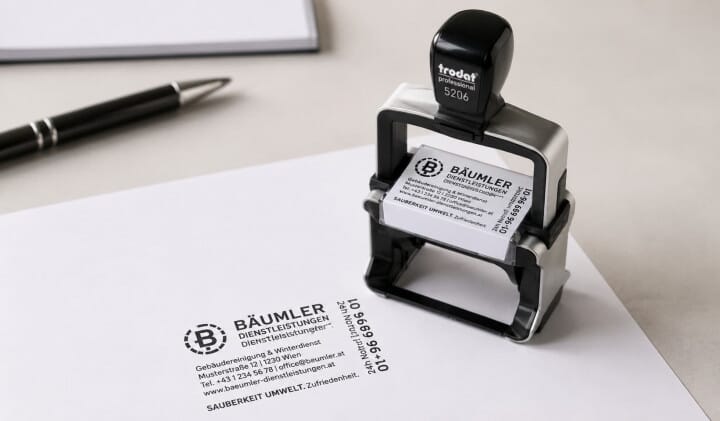 Logo auf dem Stempel – So gelingt der perfekte Logostempel