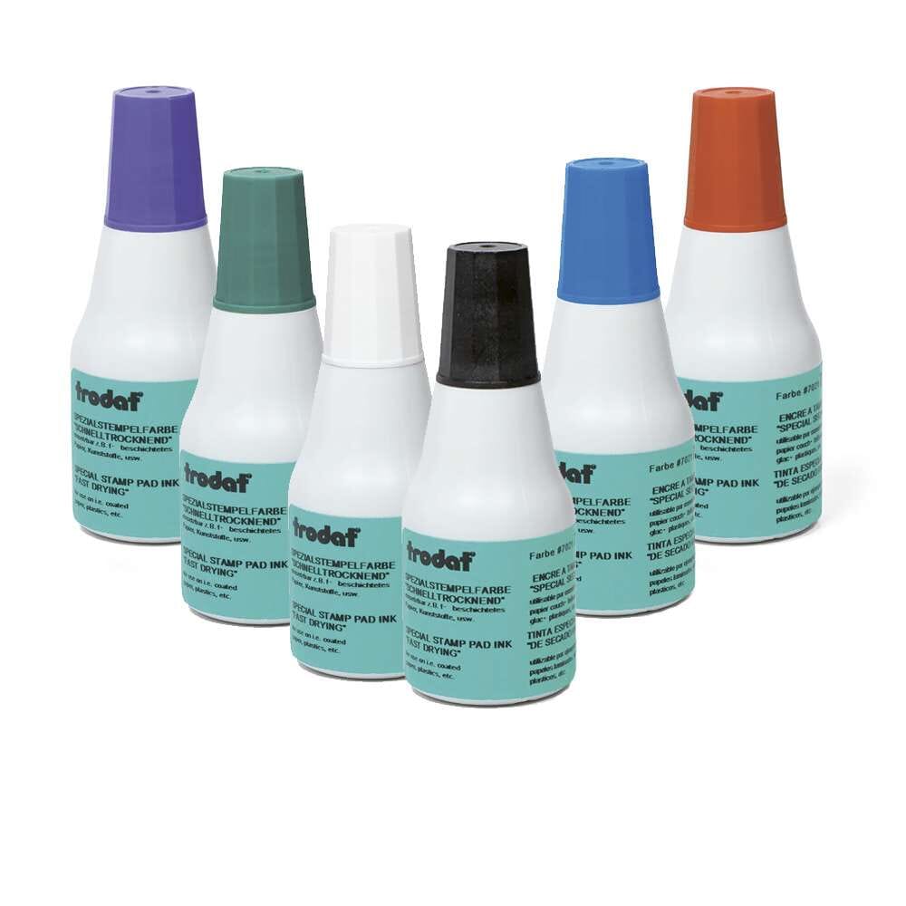 DONAU Stempelfarbe Violett 30ml - Wasserlösliche Tinte Für Stempelkissen