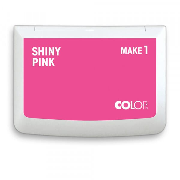 COLOP Stempelkissen MAKE 1 &quot;shiny pink&quot; (90x50 mm)
