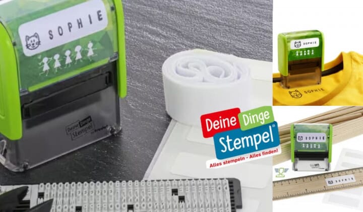 Deine Dinge Stempel – So beschriftest du Kleidung & Co. stressfrei