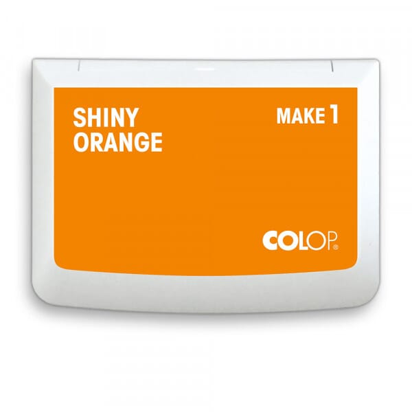 COLOP Stempelkissen MAKE 1 &quot;shiny orange&quot; (90x50 mm)