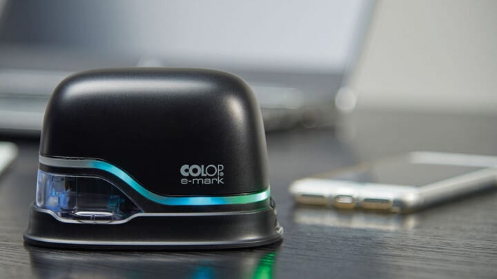 Colop e-mark - Wir stellen den ersten digitalen Stempel der Welt vor! 