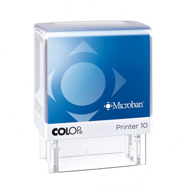 Colop Printer 10 Microban (27x10 mm - 3 Zeilen)