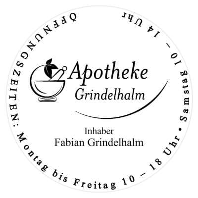 Runder Holzstempel Mit Eigenem Text Oder Logo – 6 Produktbild-Vorschau 3