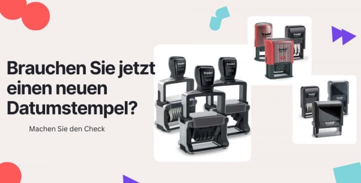 Datumstempel kaufen oder austauschen? So finden Sie das richtige Modell