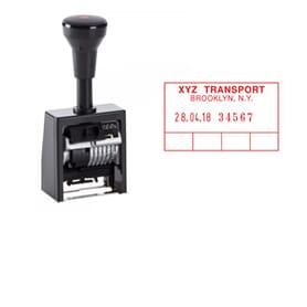 Paginierstempel von Reiner 